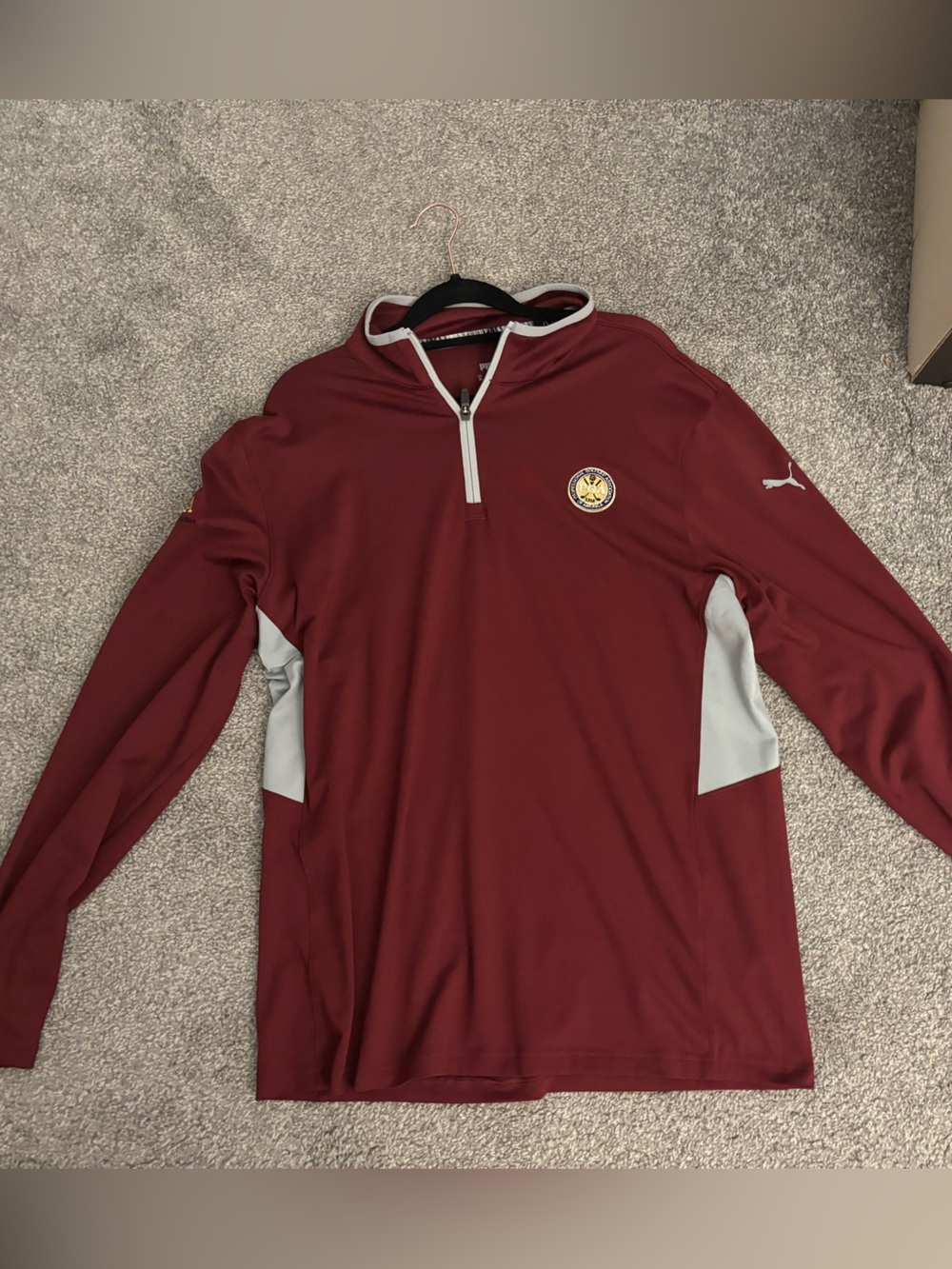 PGA of America Puma Quarter Zip Medium